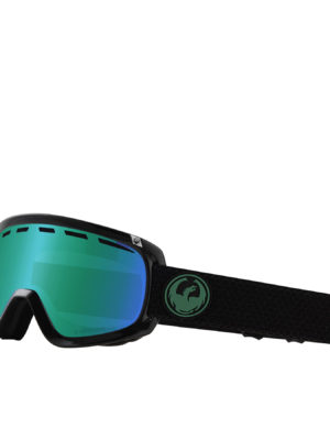 Dragon D1 OTG Snow Goggles - Split ~ LumaLens Green