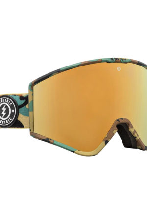 Electric Kleveland Snow Goggles - Camo ~ Brose/gold Chrome