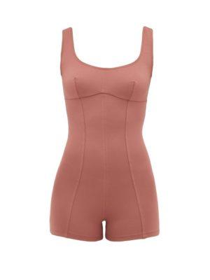 Ernest Leoty - Louise Stretch-jersey Performance Bodysuit - Womens - Burgundy