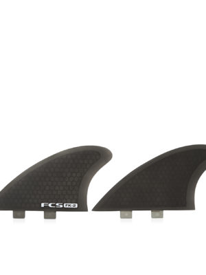 FCS FK-2 Performance Core Fish Keel Twin Fin - Smoke