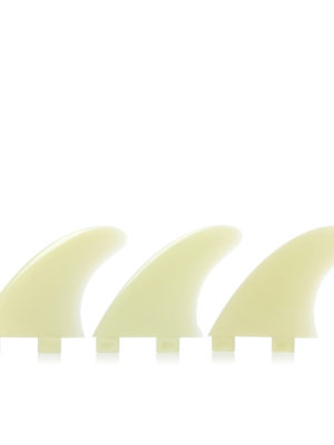 FCS GX Natural Glass Flex Thruster Fin - X-Small