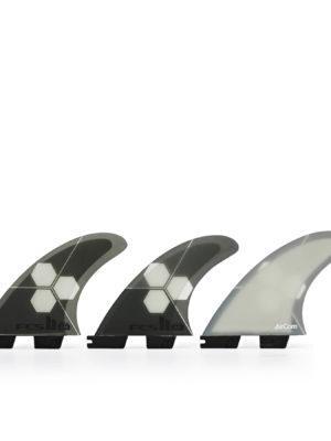 FCS II AM Performance AirCore Tri Fin - Grey