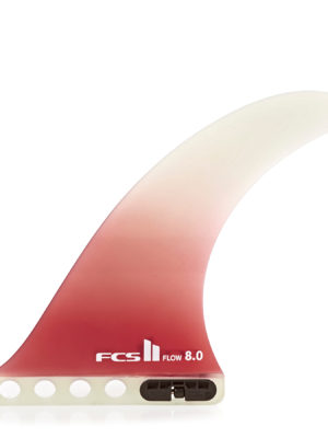 FCS II Flow Performance Glass Fin - Red