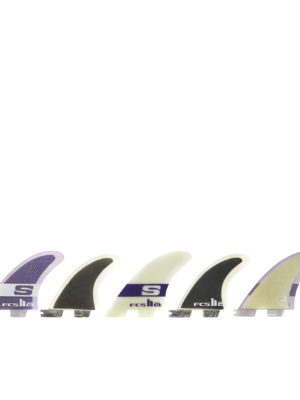 FCS II Simon Anderson PC Medium Tri-quad Fin - Purple