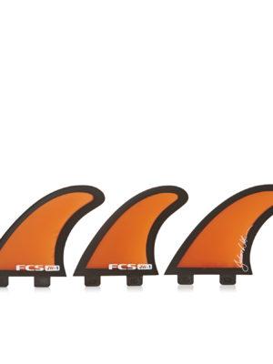 FCS Julian Wilson Performance Glass Thruster Fin - Orange