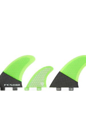 FCS MR TFX Performance Core Carbon Fluro Thruster Fin - Carbon/Fluro