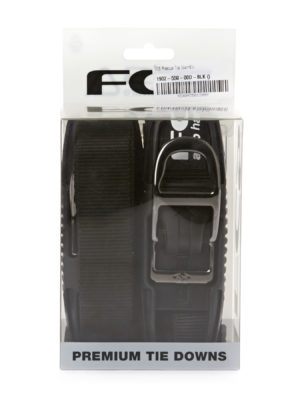 FCS Premium 4 Metre Tie Downs - Black