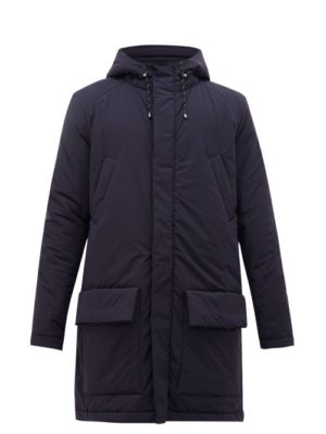 Falke Ess - Primaloft Parka Coat - Mens - Navy