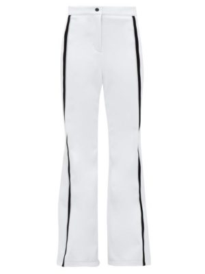 Fendi - Roma Striped Technical-shell Ski Trousers - Womens - White