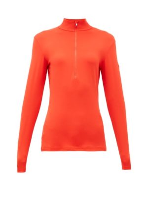 Fusalp - Gemini Iii Half-zip Mid-layer Top - Womens - Red