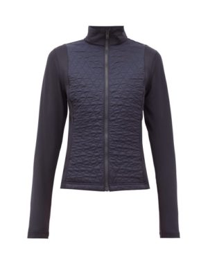 Fusalp - Hermine Diamond-quilted Mid-layer Jacket - Womens - Navy