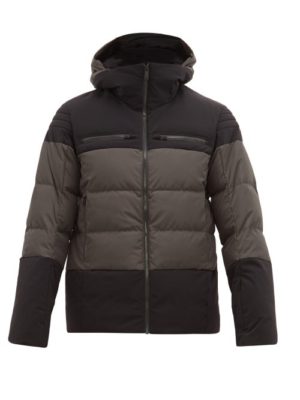 Fusalp - Lauzon Soft-shell Down-filled Jacket - Mens - Black Grey