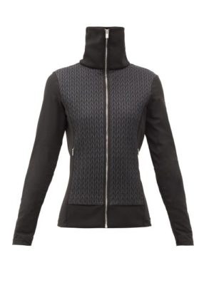 Fusalp - Myrtille Matelassé-quilted Mid-layer Jacket - Womens - Black