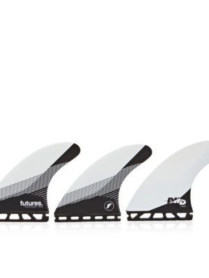 Futures DHD Honeycomb Thruster Fin - Black White