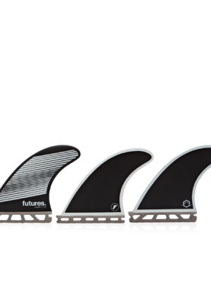 Futures F4 Honeycomb Thruster Fin - Grey Black