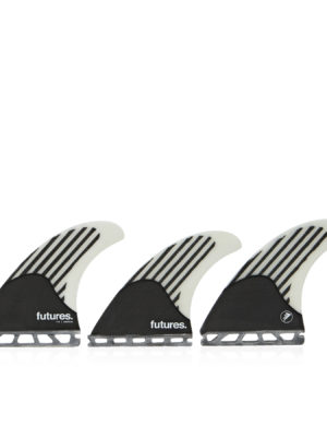 Futures Firewire Honeycomb Thruster Fin - White Carbon