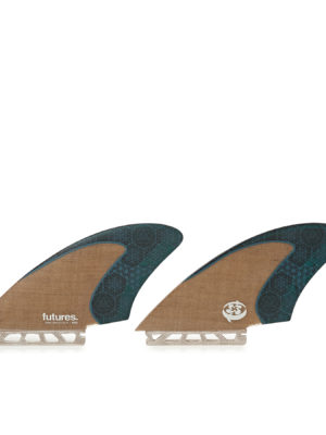 Futures Rasta Honeycomb Keel Twin Fin - Jute Teal