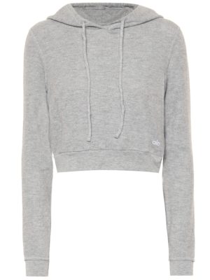 Getaway cropped hoodie