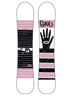 Gnu Gloss C2 Womens Snowboard - Multicolour