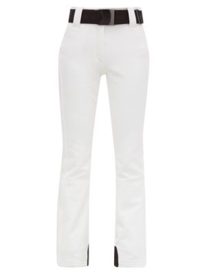 Goldbergh - Pippa Belted Soft-shell Ski Trousers - Womens - White