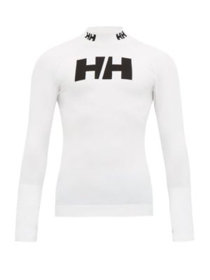 Helly Hansen - Lifa Hh-logo Seamless Racing Top - Mens - White