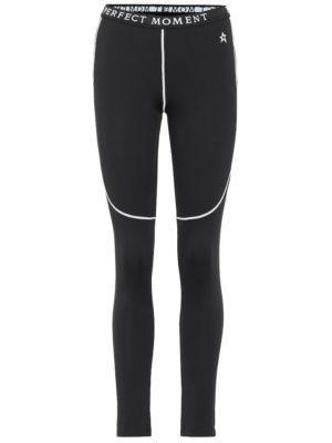 High-rise thermal leggings