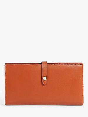 John Lewis & Partners Eliza Leather Travel Wallet