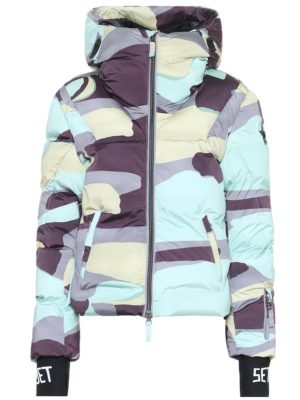 Julia camo padded ski jacket