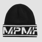 Logo Beanie Hat - Black