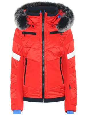 Luna fur-trimmed ski jacket