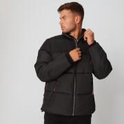 MP Fabric Mix Puffer Jacket - Black - XS