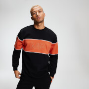 MP Rest Day Men's Stripe Sweatshirt - Black