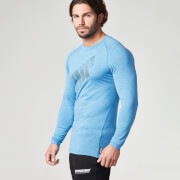 Myprotein Men's Mobility Long Sleeve Top - Blue - S