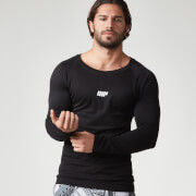 Myprotein Men's Seamless Long Sleeve Performance Top - Black - S