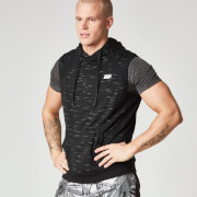 Myprotein Men's Slouch Sleeveless Hoodie - Black, L