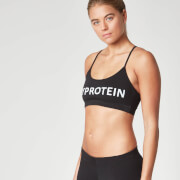 Myprotein Women's Logo Sports Bra - Purple, XS