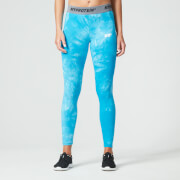 Myprotein Women's Tie Dye Core Leggings - Blue - UK 6