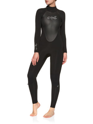 O'Neill Epic 5/4mm Back Zip Wetsuit - Black Black