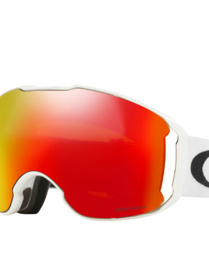 Oakley Airbrake XL Snow Goggles - Polished White ~ Prizm Torch Iridium and Prizm Rose