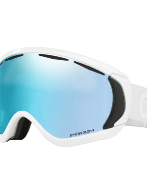 Oakley Canopy Snow Goggles - Factory Pilot Whiteout ~ Prizm Sapphire Iridium