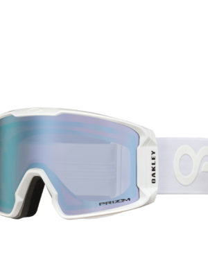 Oakley Line Miner Snow Goggles - Factory Pilot Whiteout ~ Prizm Sapphire Iridium