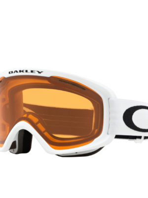 Oakley O Frame 2.0 Pro XM Snow Goggles - Matte White ~ Persimmon & Dark Grey