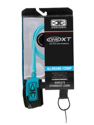 Ocean and Earth All Round Comp Surf Leash - Blue