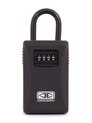 Ocean and Earth Key Vault Lock Surf Accessory - Black