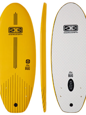 Ocean and Earth The Bug Twin Fin Surfboard - Orange