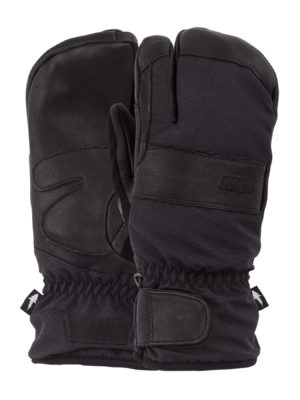 POW August Short Snow Gloves - Black