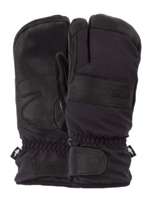 POW August Short Trigger Snow Gloves - Black