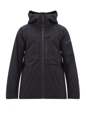 Peak Performance - Alpine Technical Shell Hooded Ski Jacket - Mens - Black