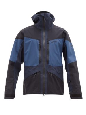 Peak Performance - Gravity Hooded Technical Ski Jacket - Mens - Blue Multi