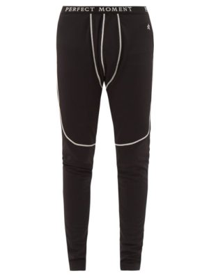 Perfect Moment - Thermal Technical Stretch-jersey Leggings - Mens - Black